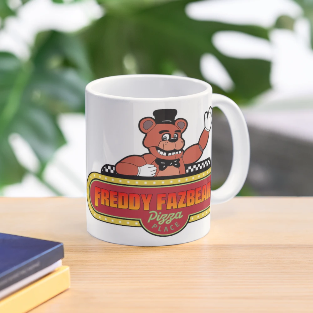 Five Nights At Freddy's Freddy Fazbear's Pizza 24 Oz Single Wall Plastic  Water Bottle