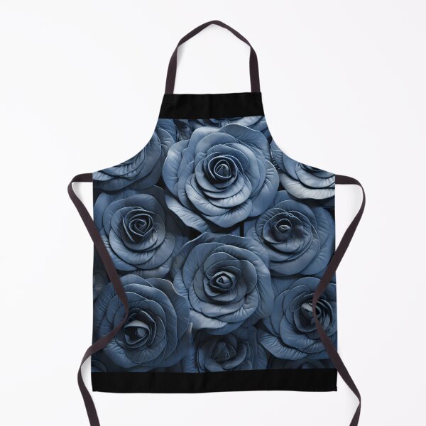 Item preview, Denim Rose Dreams Pattern designed and sold by EmeraldeaArt.