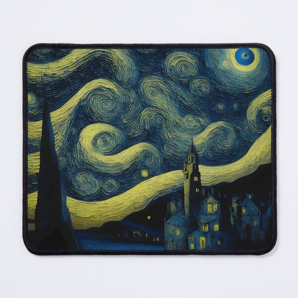 Item preview, [AI Art] Starry Night, as per AI designed and sold by Sissle.