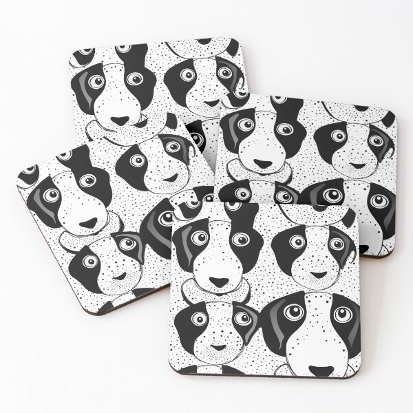 Item preview, Summery modern pattern with dog motifs designed and sold by Pflugart.