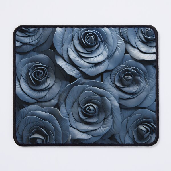 Item preview, Denim Rose Dreams Pattern designed and sold by EmeraldeaArt.