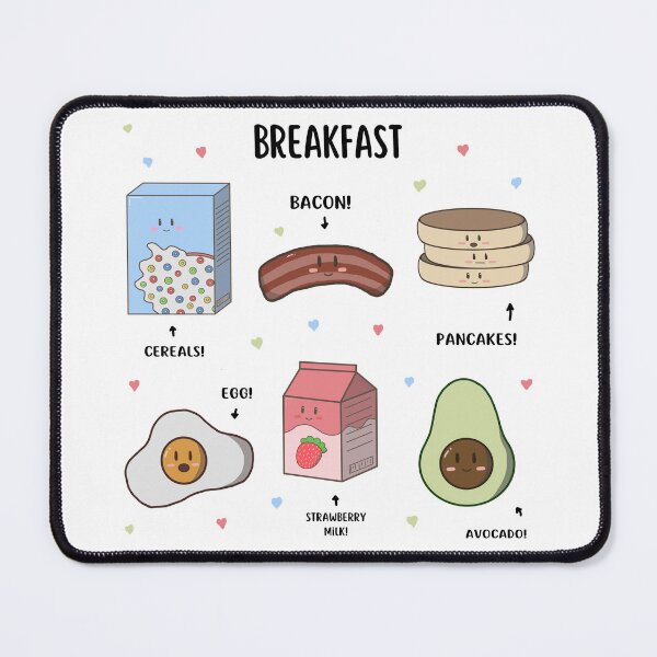 Item preview, Cute Food For Breakfast designed and sold by Kristka.