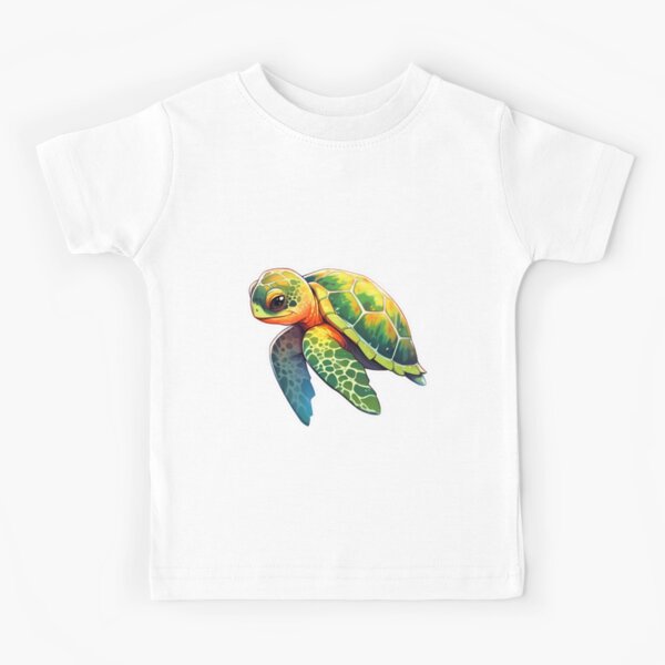 Turtle Kids T-Shirts for Sale