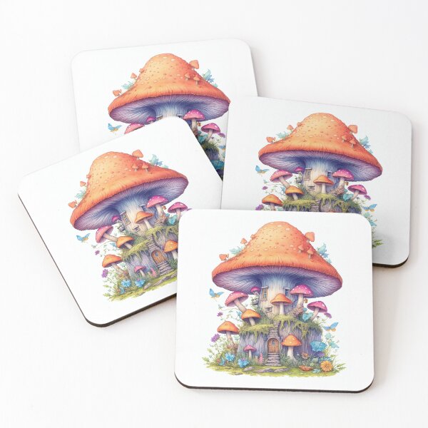 Item preview, Whimsical Little Mushroom Home designed and sold by shadowalice.