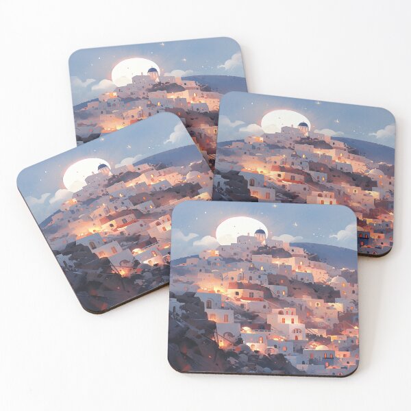 Item preview, Moon in Greece By Nadi designed and sold by NadiTrends.