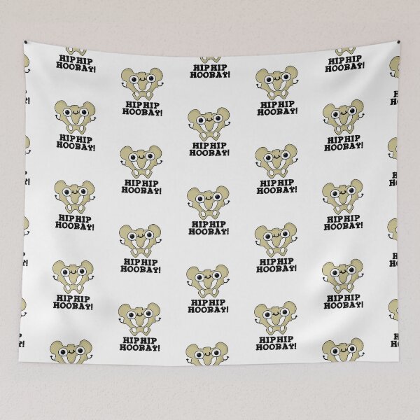 Item preview, Hip Hip Hooray Funny Anatomy Puns  designed and sold by punnybone.