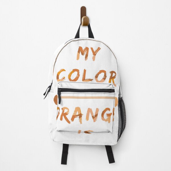 Aperçu de l'œuvre Orange est ma couleur créée et vendue par Paper-White.