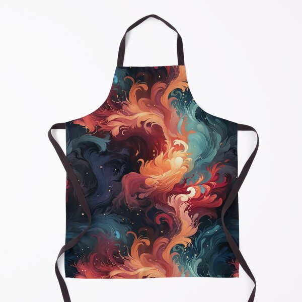 Item preview, Flaming Finesse: Dynamic Fire-Based Marbling designed and sold by NikkofTime.