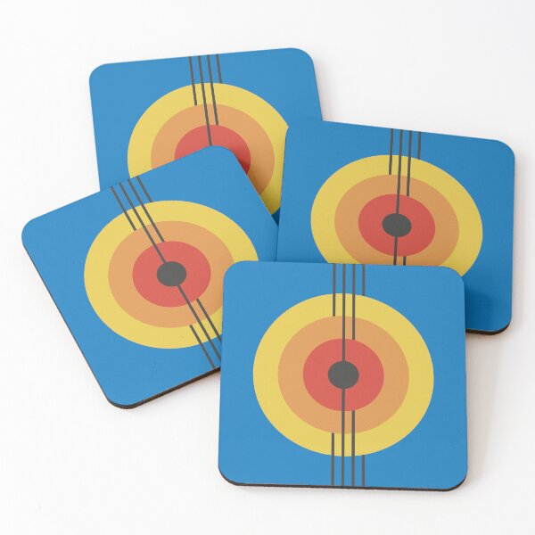 Item preview, Bauhaus minimalistic Circles and Lines designed and sold by ArtFusion-Shop.