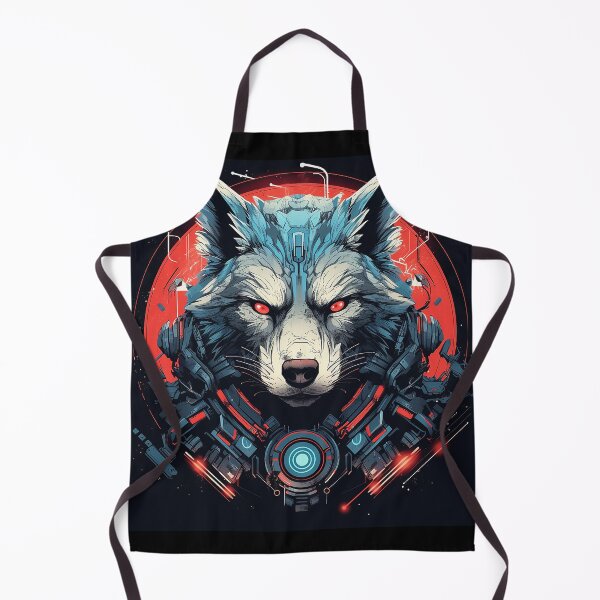 Item preview, Mecha Wolf - Sci-Fi T-Shirt designed and sold by DW3WD.
