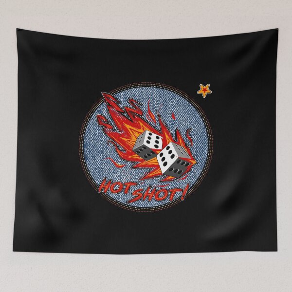 Item preview, hot shot (burning dices) designed and sold by hayrpictures.
