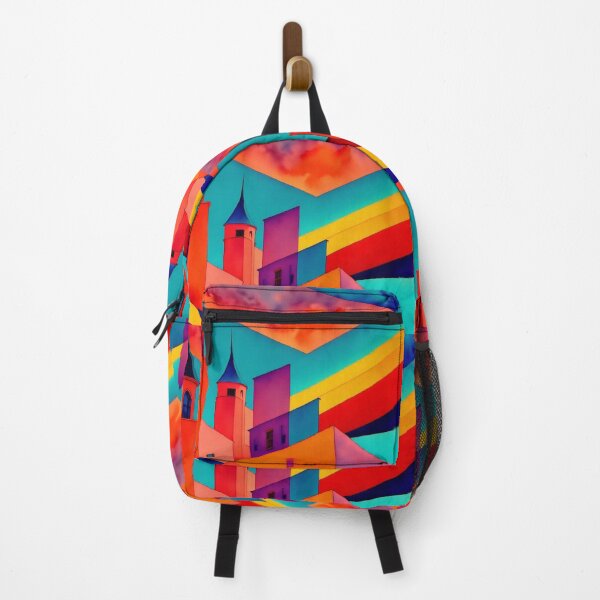 Item preview, City teal and orange designed and sold by M-Y-A-R-T-.