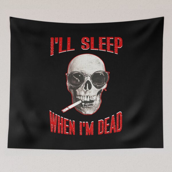 Item preview, Warren I’ll Sleep When I’m Dead , Genius Song designed and sold by DeniseVigourou.