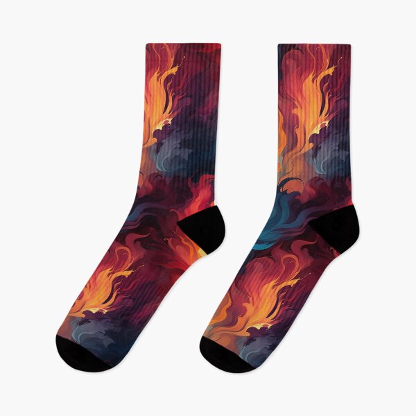Item preview, Radiant Inferno: Illuminated Fire Marble Art designed and sold by NikkofTime.