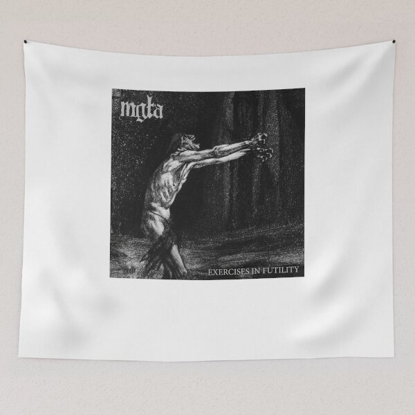 Item preview, Mgla Exercises In Futility Album Cover designed and sold by BeetsOrangeFly.