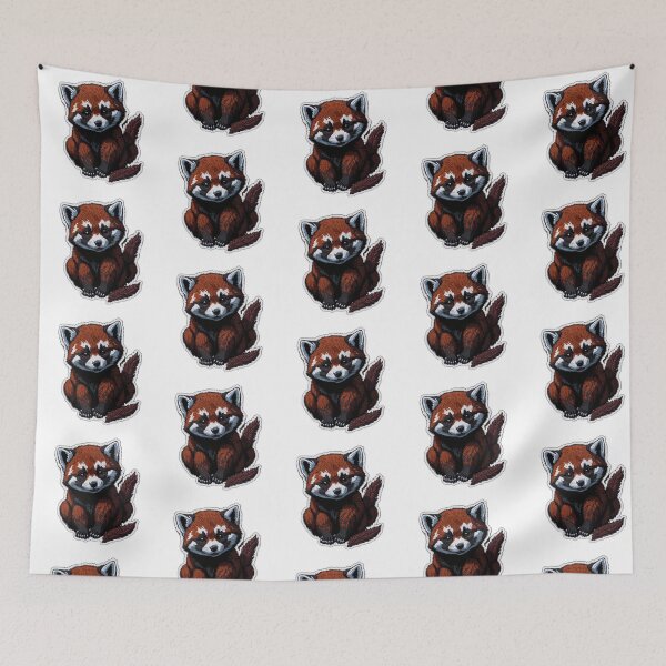 Item preview, Cute Kawaii redpanda Hug Sticker designed and sold by StickerFrenzied.