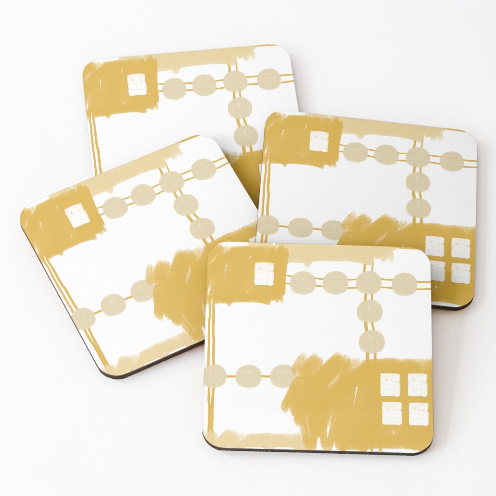Item preview, Coasters (Set of 4) designed and sold by Paper-White.