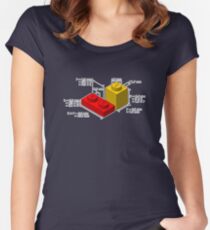 LEGO Dimensions Women's Fitted Scoop T-Shirt