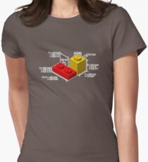 LEGO Dimensionen Tailliertes T-Shirt