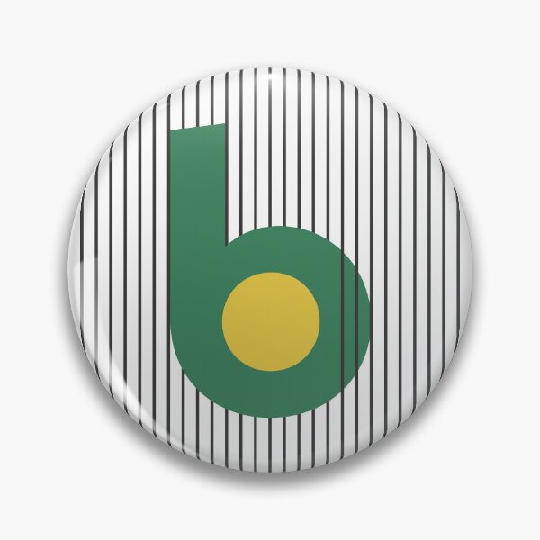 Item preview, Bauhaus art green letter on vertical lines designed and sold by ArtFusion-Shop.
