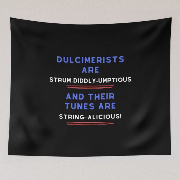 Item preview, Dulcimer Player Puns designed and sold by ojdart.