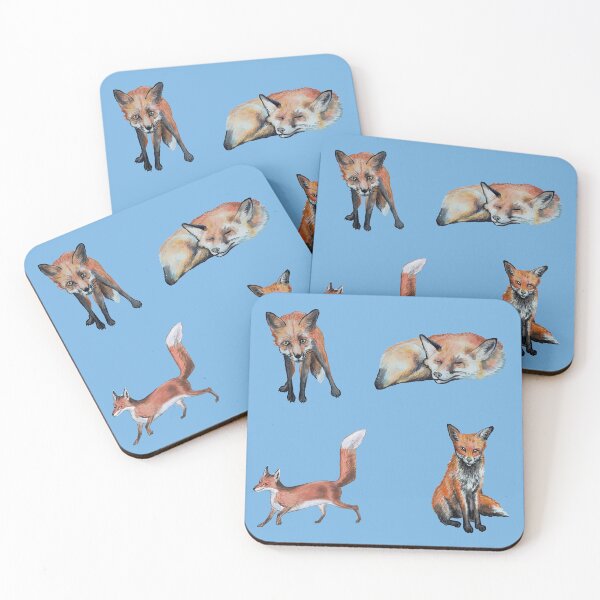 Item preview, Fox Sticker Pack ! designed and sold by Marianne Elvan Barfoed.