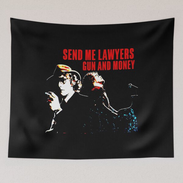 Item preview, Warren Send Me Lawyers Gun And Money Zevon designed and sold by DeniseVigourou.