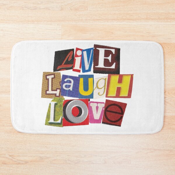 Item preview, live, laugh, love. cut out letters magazine live, laugh, love. designed and sold by Koolzilla.