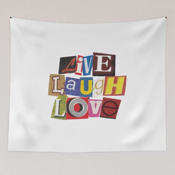 Item preview, live, laugh, love. cut out letters magazine live, laugh, love. designed and sold by Koolzilla.