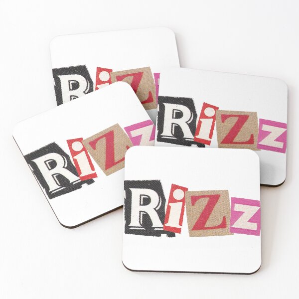 Item preview, Rizz cut out letters magazine w rizz designed and sold by Koolzilla.