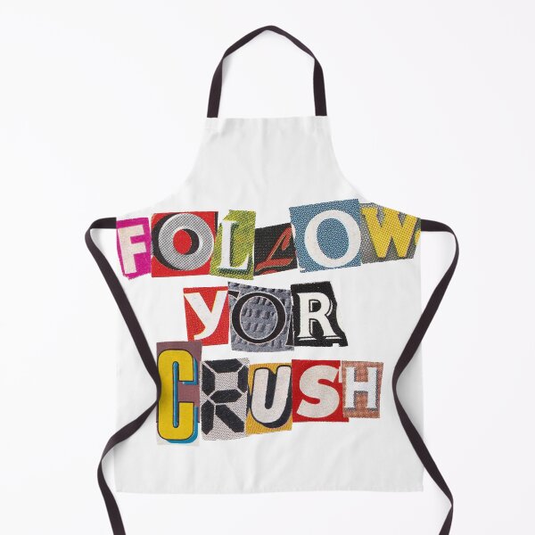 Item preview, FOLLOW YOR CRUSH cut out letters magazine FOLLOW YOR CRUSH designed and sold by Koolzilla.