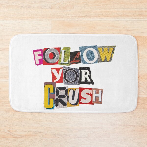 Item preview, FOLLOW YOR CRUSH cut out letters magazine FOLLOW YOR CRUSH designed and sold by Koolzilla.