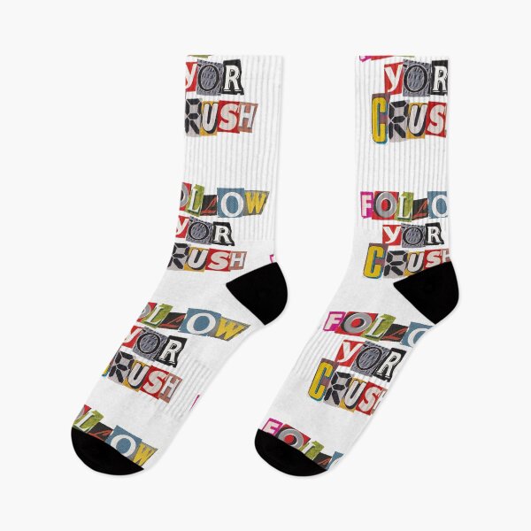 Item preview, FOLLOW YOR CRUSH cut out letters magazine FOLLOW YOR CRUSH designed and sold by Koolzilla.