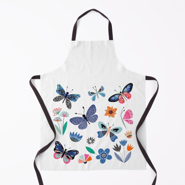 Item preview, Butterflies flowers abstract items decoration designed and sold by lettostudio.