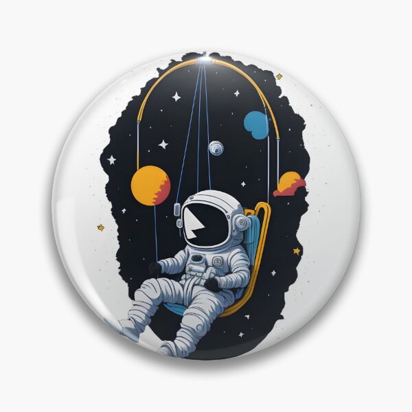 Item preview, Astronaut Rocking in Space designed and sold by BearsAndSkulls.