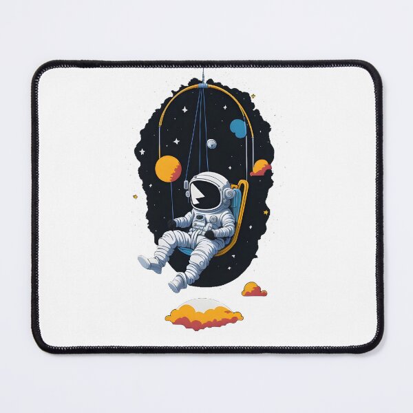 Item preview, Astronaut Rocking in Space designed and sold by BearsAndSkulls.