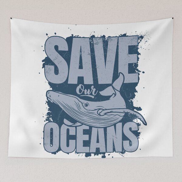 Item preview, Save the oceans designed and sold by addict2reading.