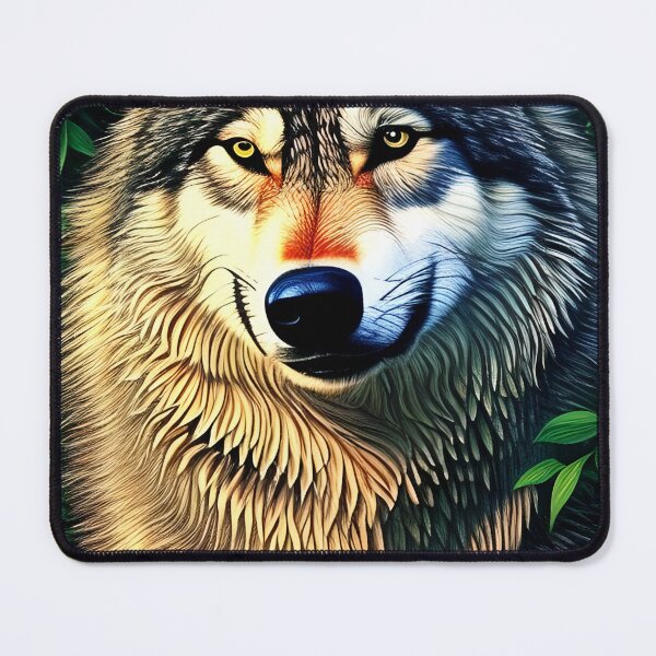 Item preview, Alert Brown Wolf designed and sold by purplesensation.