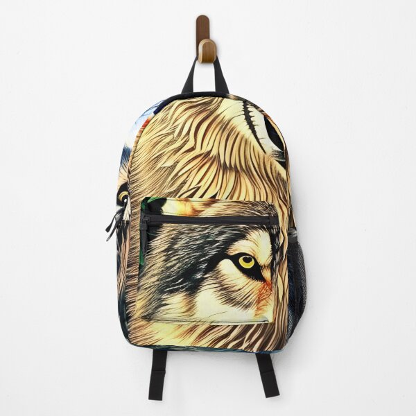 Item preview, Alert Brown Wolf designed and sold by purplesensation.