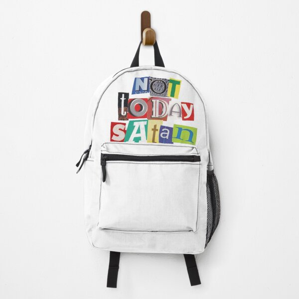Item preview, NOT TODAY SATAN cut out letters magazine NOT TODAY SATAN designed and sold by Koolzilla.