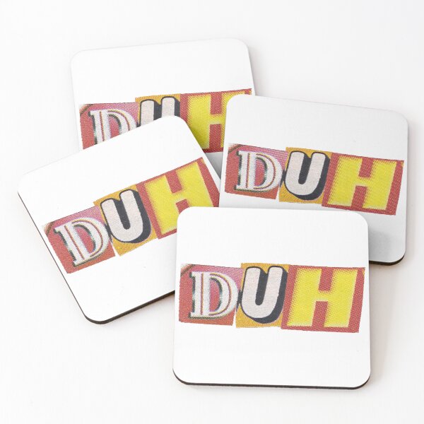 Item preview, DHU cut out letters magazinE DUH designed and sold by Koolzilla.