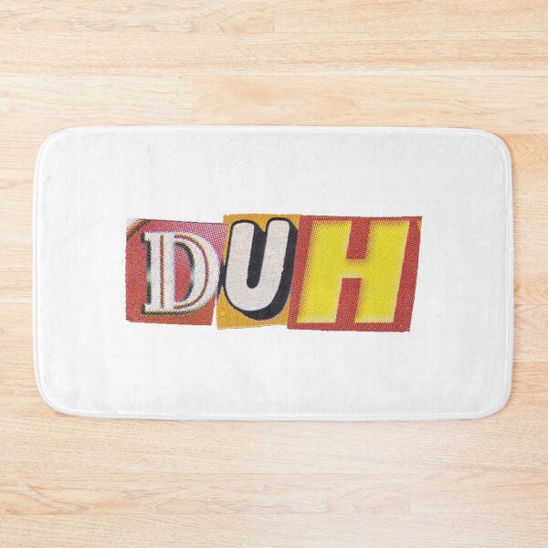 Item preview, DHU cut out letters magazinE DUH designed and sold by Koolzilla.