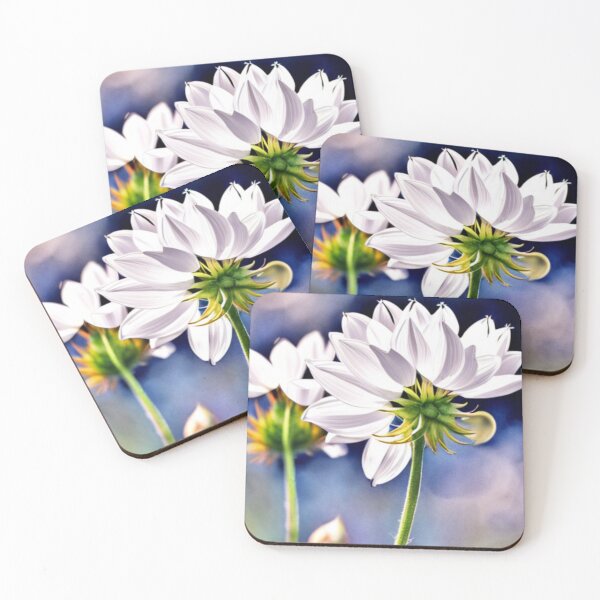 Item preview, Beautiful white daisies flowers designed and sold by Sixcom.