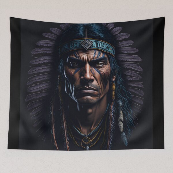 Item preview, American Indian Chieftain designed and sold by likbatonboot.