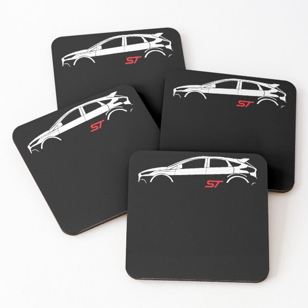 Aperçu de l'œuvre Ford Focus St Vector créée et vendue par DesignerBarre.