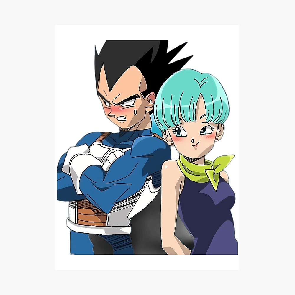 Bulma and Vegeta dragonball