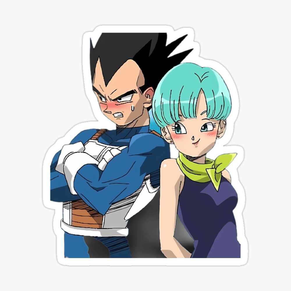 Bulma and Vegeta dragonball