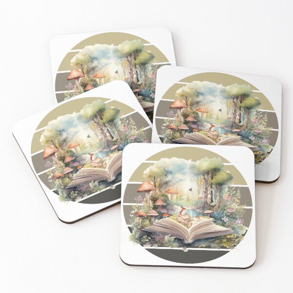 Item preview, Aesthetic book fantastic world vintage library designed and sold by AgnesMBrae.