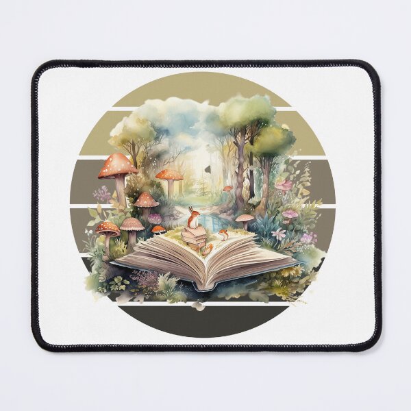 Item preview, Aesthetic book fantastic world vintage library designed and sold by AgnesMBrae.