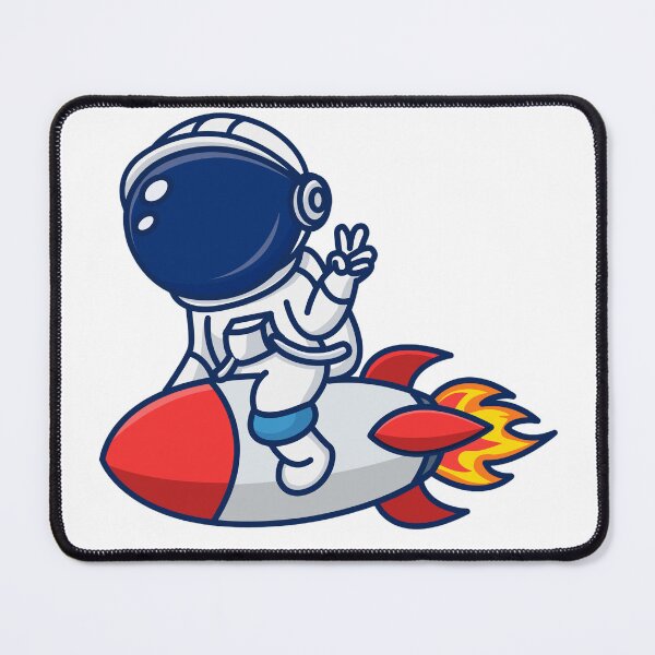 Item preview, Astronaut on Rocket designed and sold by StoryTeller135.